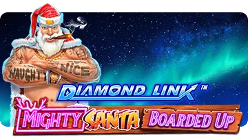 Diamond Link Mighty Santa Boarded Up (Linked)