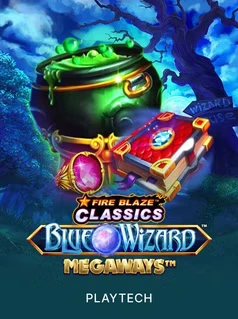 Fire Blaze Classic Blue Wizard Megaways